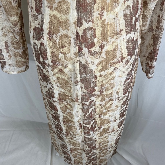 LOVERS + FRIENDS Bracken Snake Print Dress M - Picture 9 of 9
